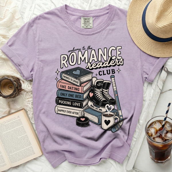 Pucking Love Romance Readers Tee in Orchid