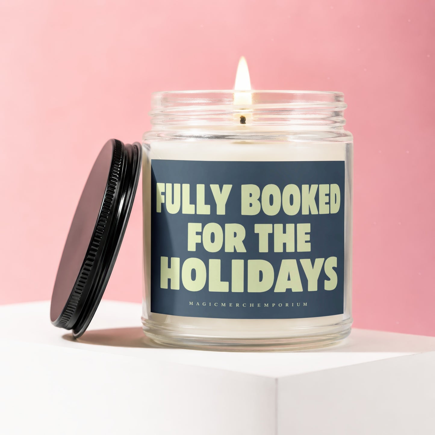 Fully Booked Candle