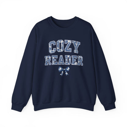 Cozy Reader Sweatshirt Perfect for Book Lovers