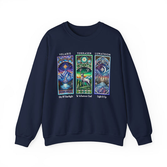 Velaris, Terrasen, Lunathion Sweatshirt