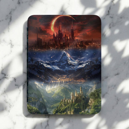 Mystical Cityscape Peaks Valley Castle Dreamscape product type
