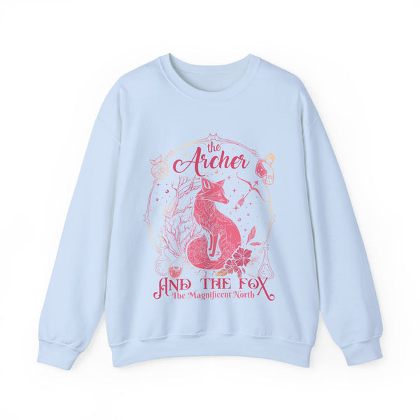 The Archer and The Fox Sweatshirt in Light Blue