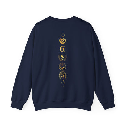 Fourth Wing "Basgiath War College" Dragon Sweatshirt - MagicMerchEmporium