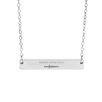 Violent Little Thing Necklace with Knife Design
