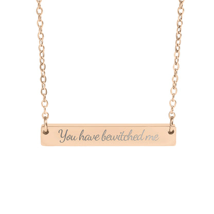 You Have Bewitched Me Necklace - MagicMerchEmporium