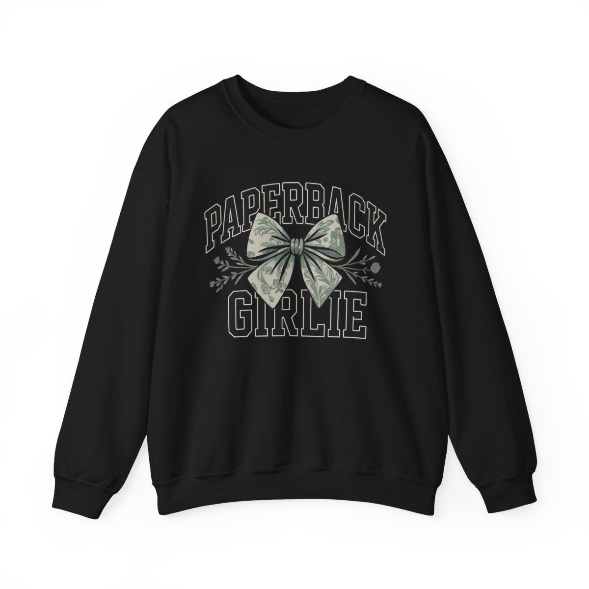 Paperback Girlie Graphic Sweatshirt Fashion Statement
