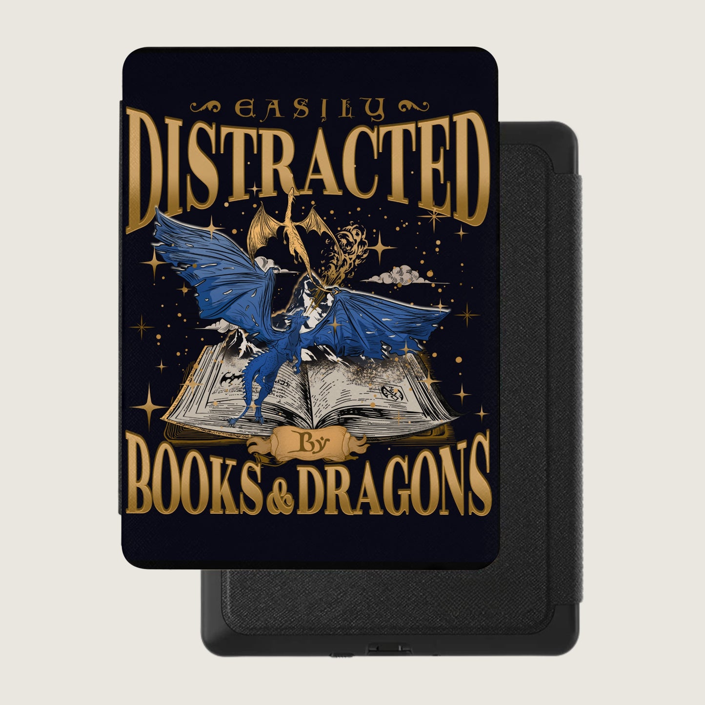 Easily Distracted By Books & Dragons Magical Story product type