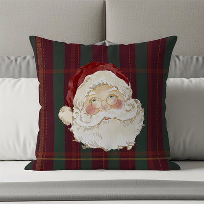Santa Claus Design Cushion for Christmas Decor