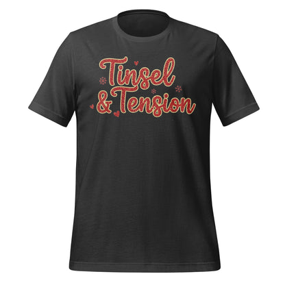 Tinsel and Tension Graphic Tee Holiday Product