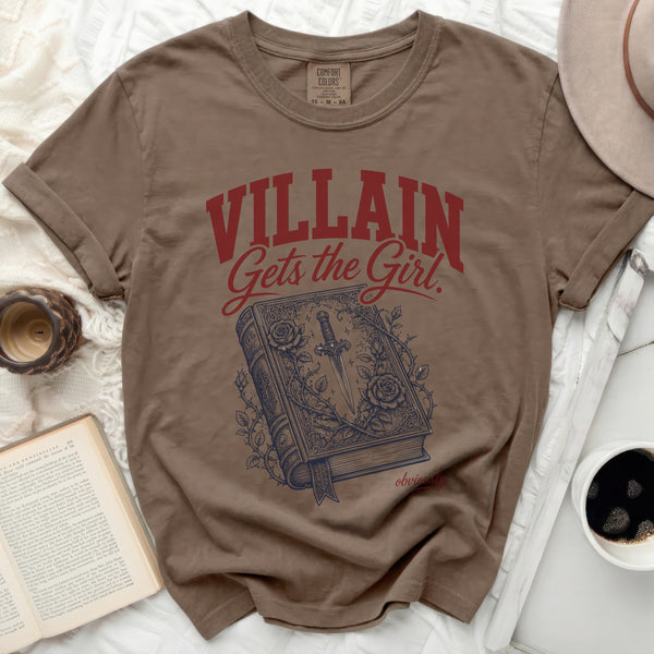 Villainous Charm Storybook Tee in Espresso