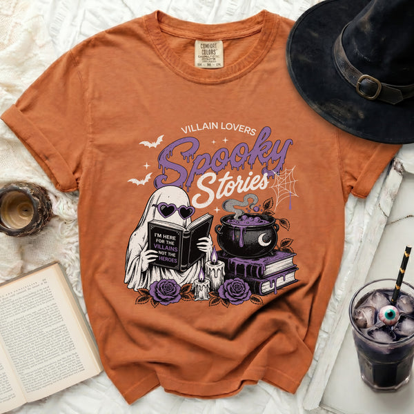 Spooky Ghost Tee in Yam