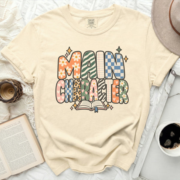 Main Character Energy Tee in Ivory