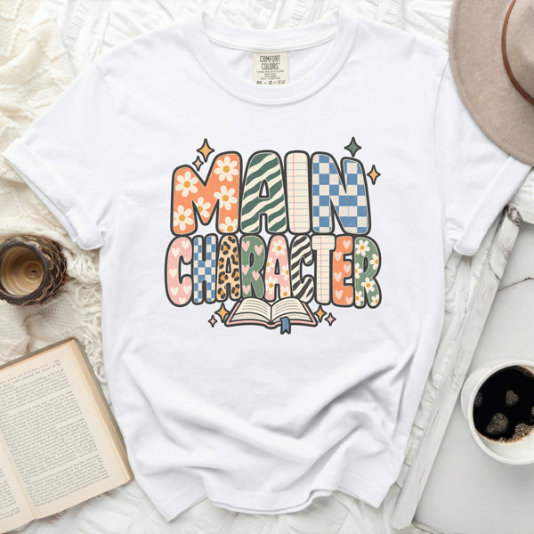 Main Character Energy Tee in White