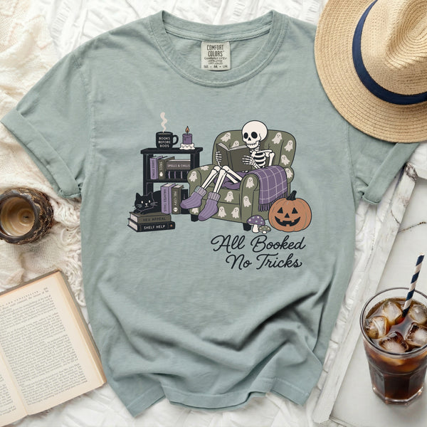 Booked No Tricks Tee in Bay
