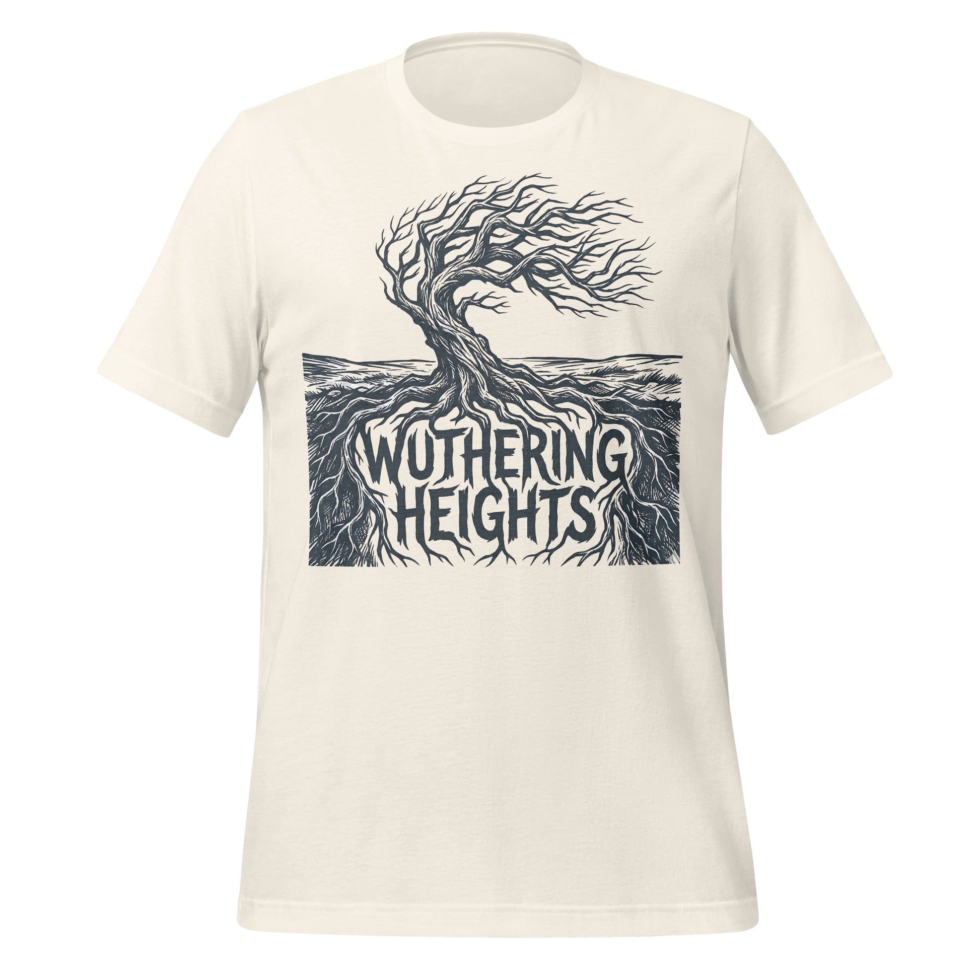 Wuthering Heights Tree Design Graphic T-Shirt