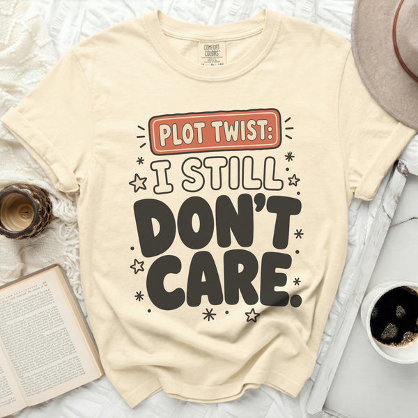 Plot Twist Indifference Tee in Ivory