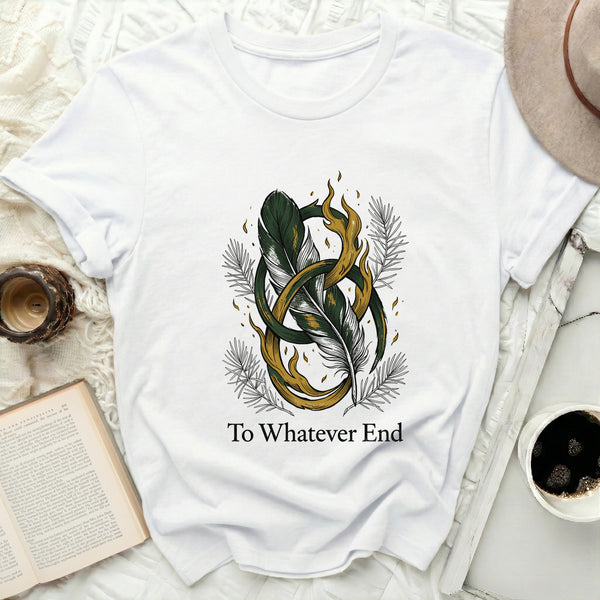 To Whatever End Tee in White