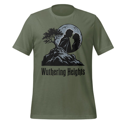 Wuthering Heights Graphic Tee with Silhouette Design