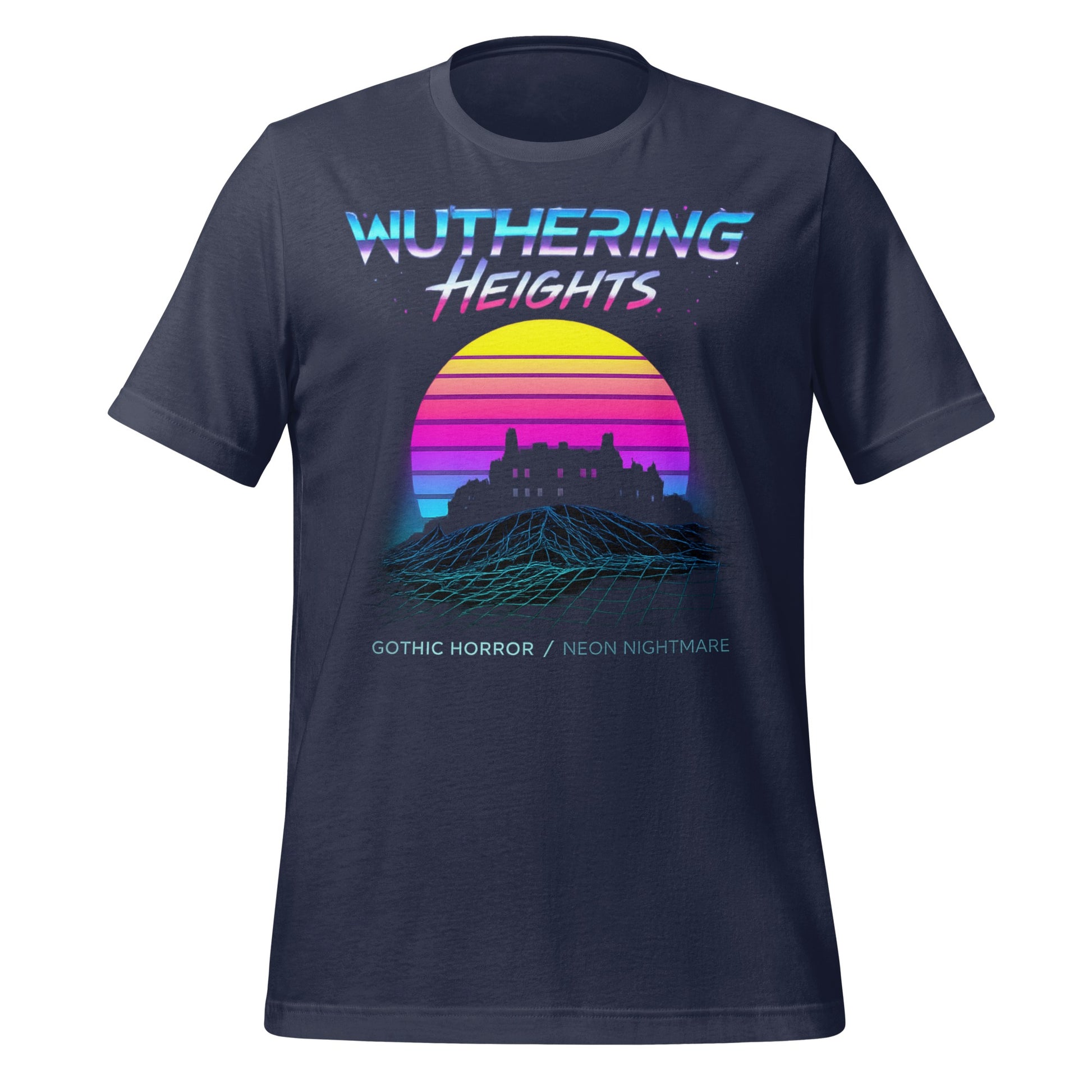 Wuthering Heights Gothic Horror Neon Nightmare T-shirt