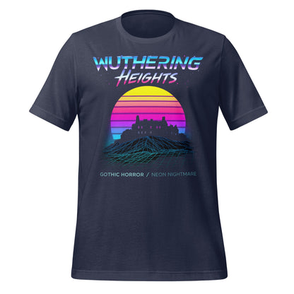 Wuthering Heights Gothic Horror Neon Nightmare T-shirt