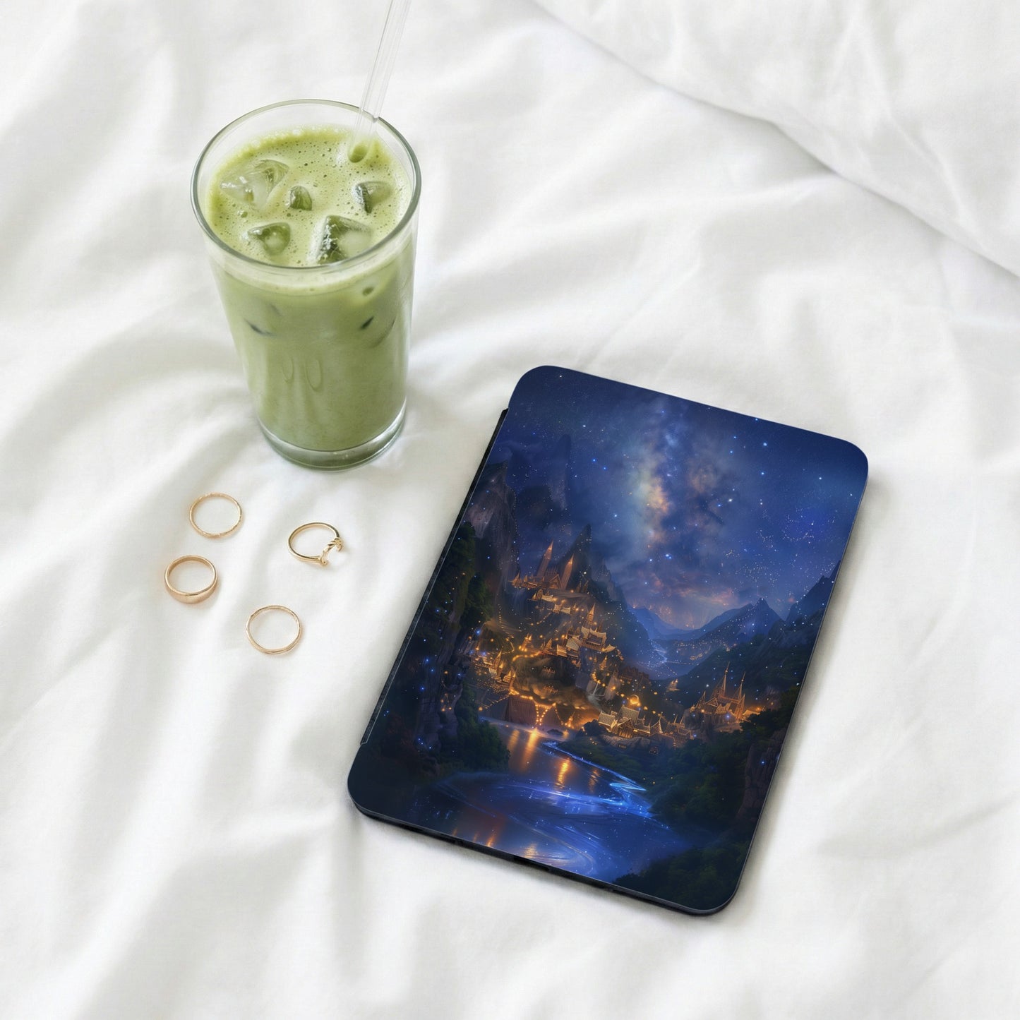 Night City Starry Sky Fantasy Tablet Case product type