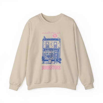 Meet Me at the Bookstore Graphic Sweatshirt