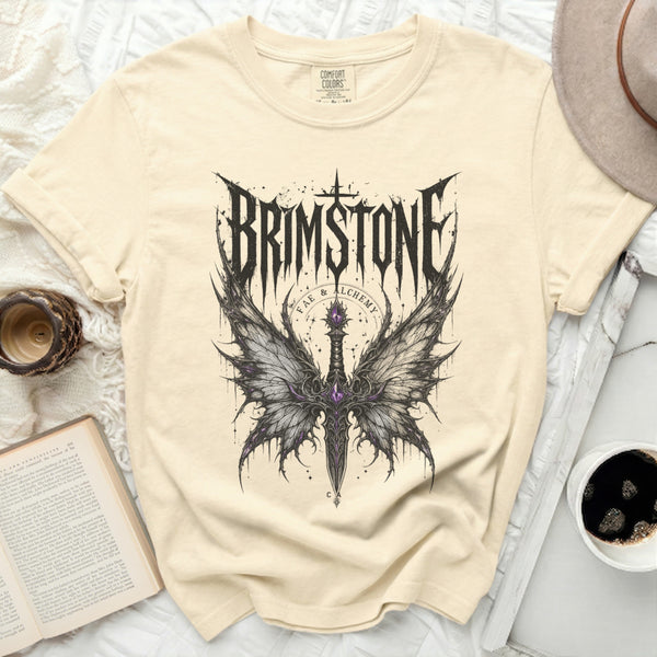 Brimstone Alchemy Blade Tee in Ivory