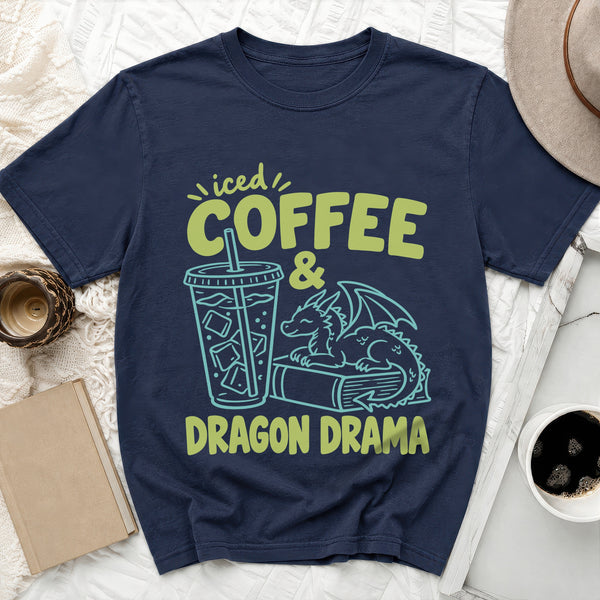 Dragon Drama Tee in True Navy