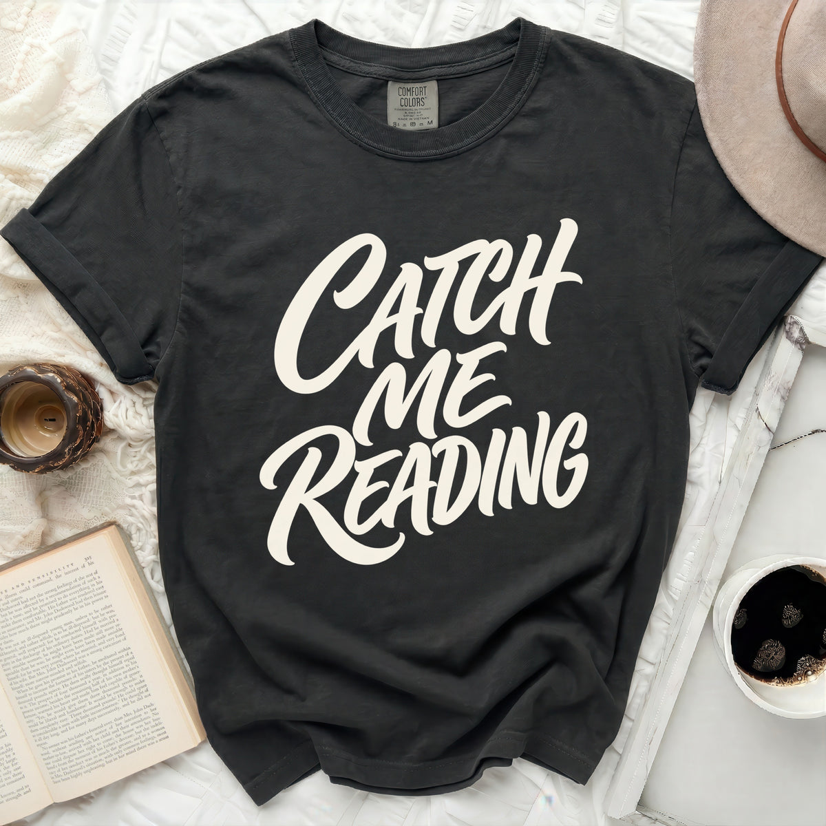 Catch Me Reading Tee