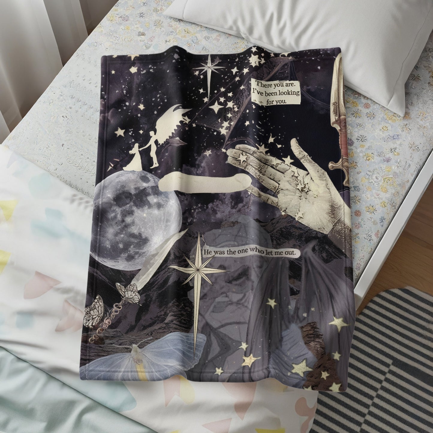 Moonlit Night Whimsical Dream Blanket Product