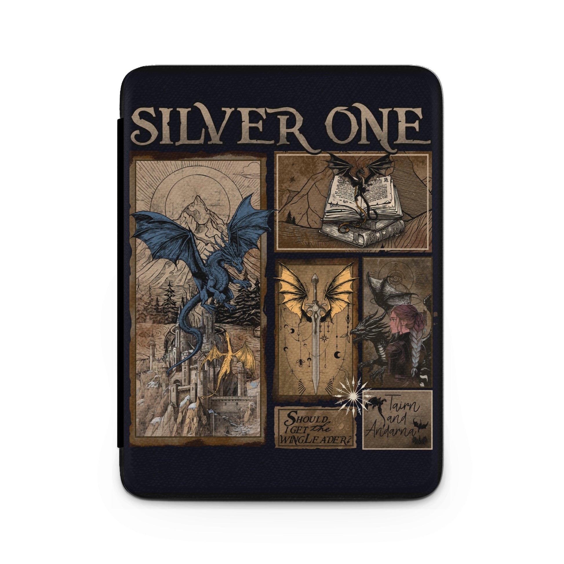 Silver One Dragons Castle Sword Tairn Andarna product type