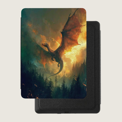 Fiery Dragon Forest Epic Flight Tablet Case product type