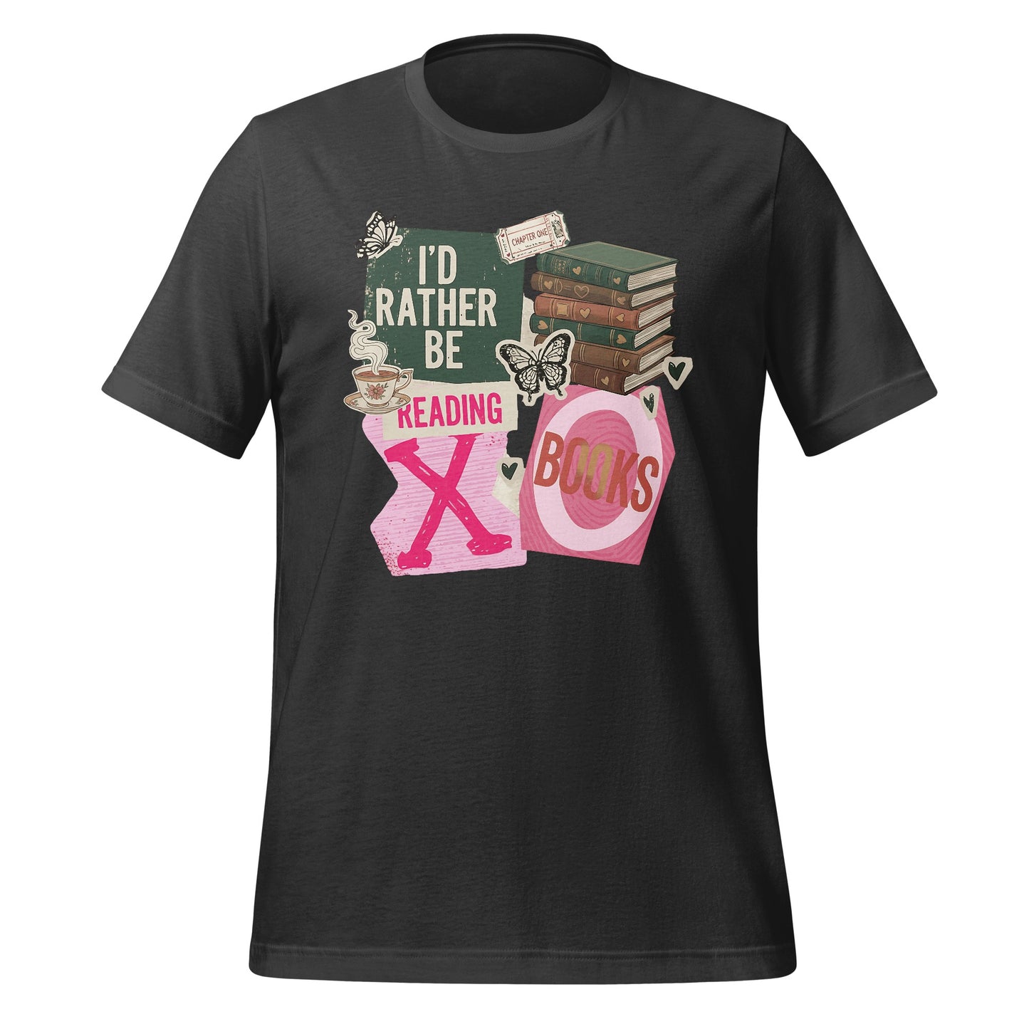 I'd Rather Be Reading Books T-Shirt Product