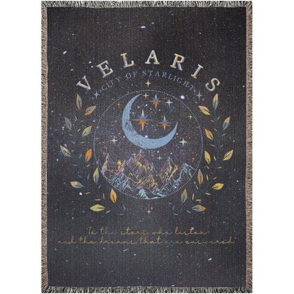 🌙 Velaris - City of Starlight Tapestry Blanket 🌙