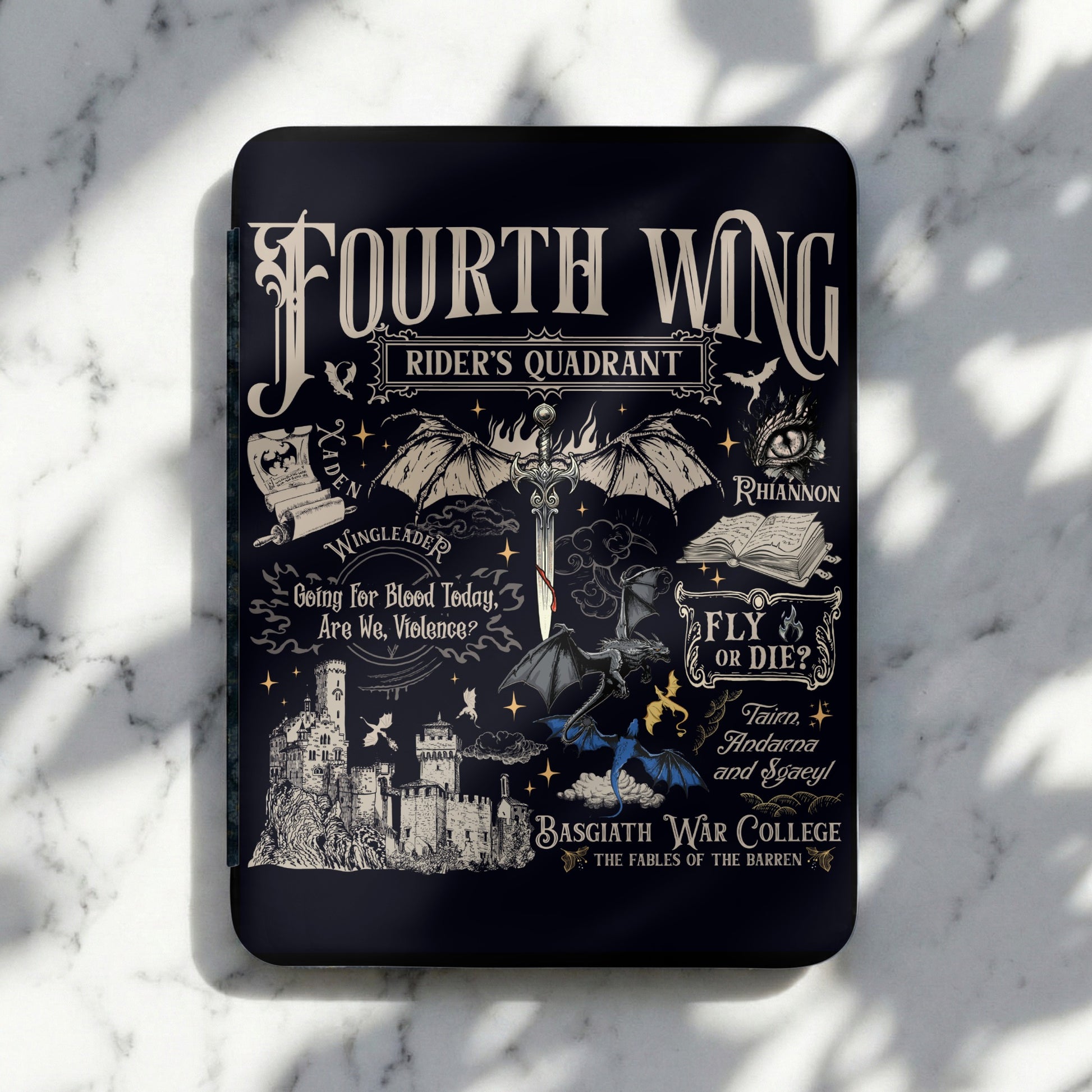 Fourth Wing Riders Quadrant Basgiath War College product type