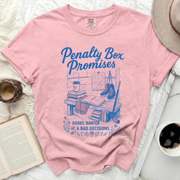 Penalty Box Promises Tee in Blossom