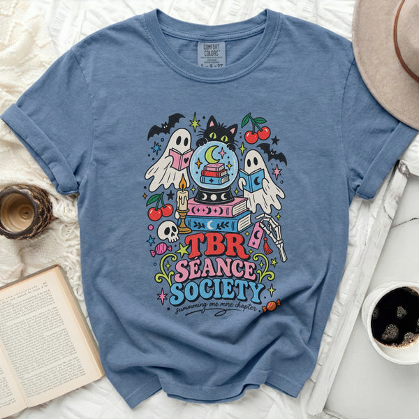 TBR Seance Society Tee in Blue Jean
