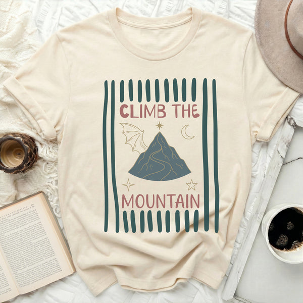 Stripe Mountain Tee in Natural