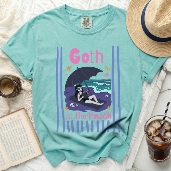 Goth at the Beach Tee in Island Reef