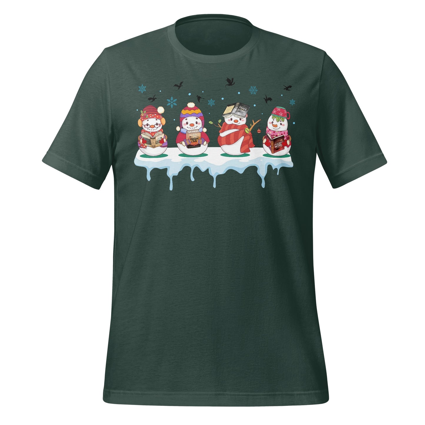 Festive Penguins with Gifts Graphic Tee product