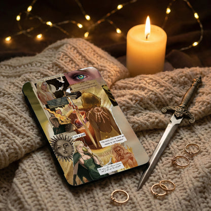 Fantasy Warrior Goddess Collage Aesthetic product type