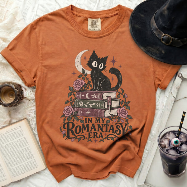 Cozy Romantasy Era Tee in Yam