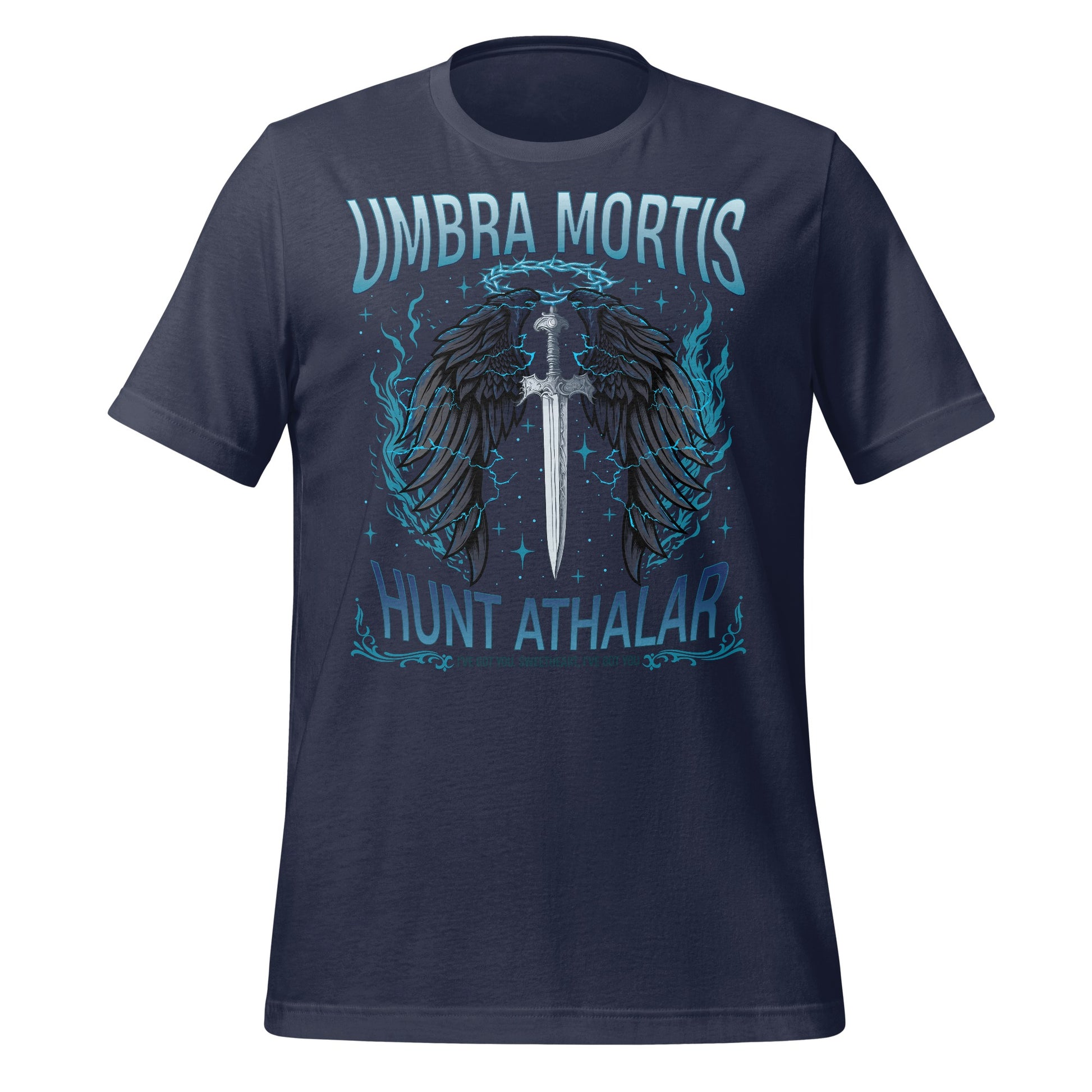 UMBRA MORTIS HUNT ATHALAR Sword Wings Flames Shirt product type