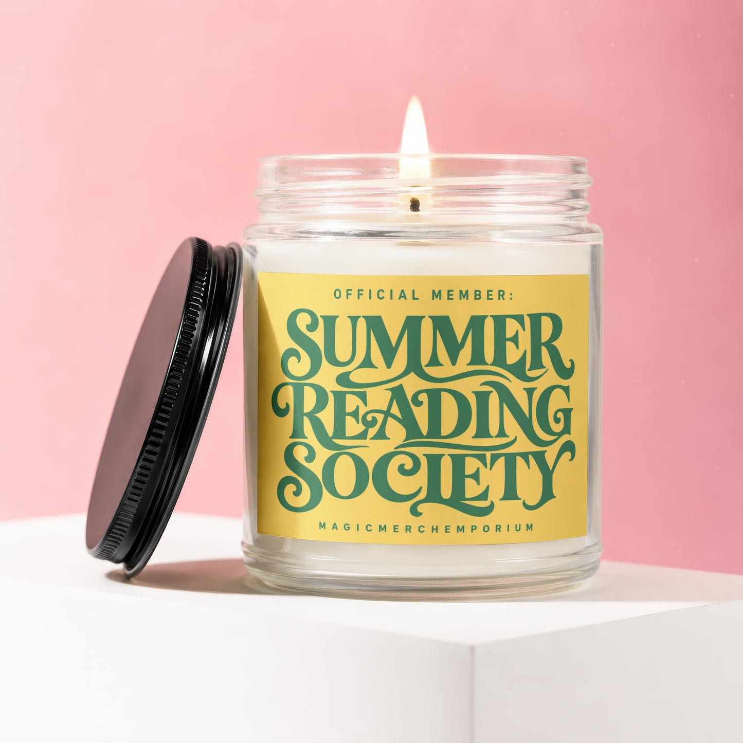 Society Reading Candle