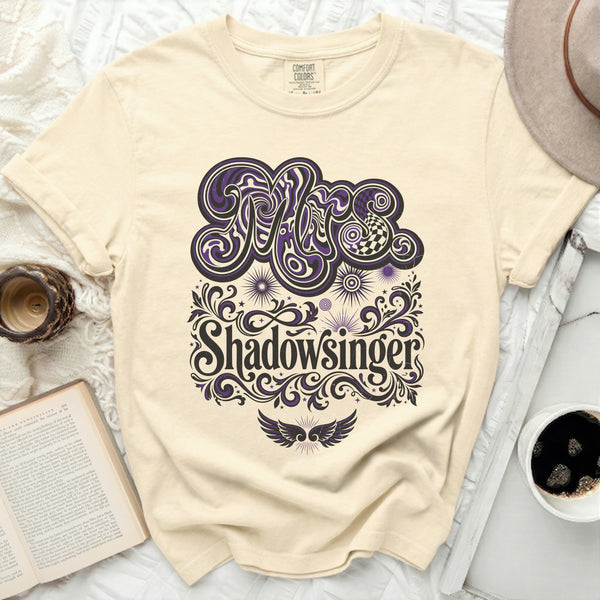 Enigmatic Shadowsinger Tee in Ivory