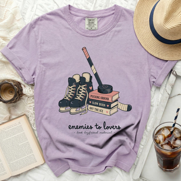 Puck & Pages Romance Tee in Orchid
