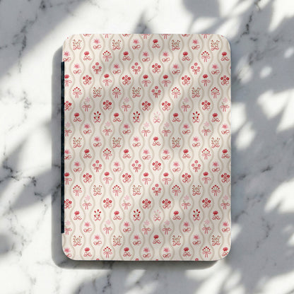 Vintage Floral and Ribbon Design Notebook