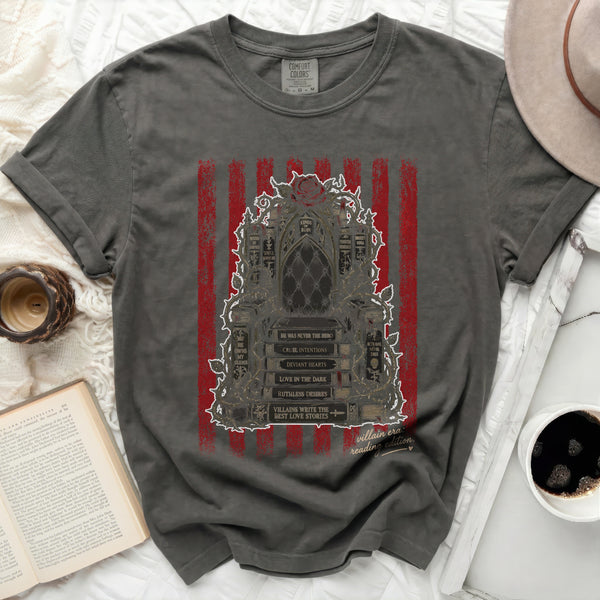 Villain Era Reading Edition Tee in Pepper