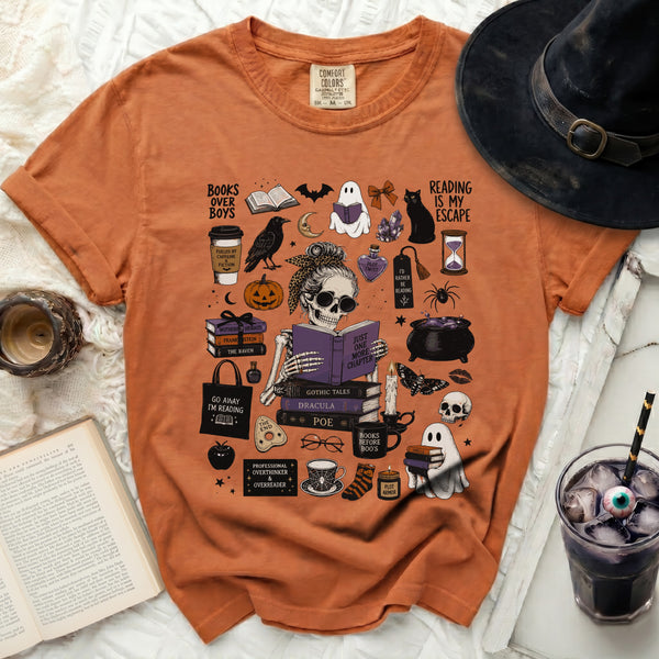 Gothic Reader Tee in Yam