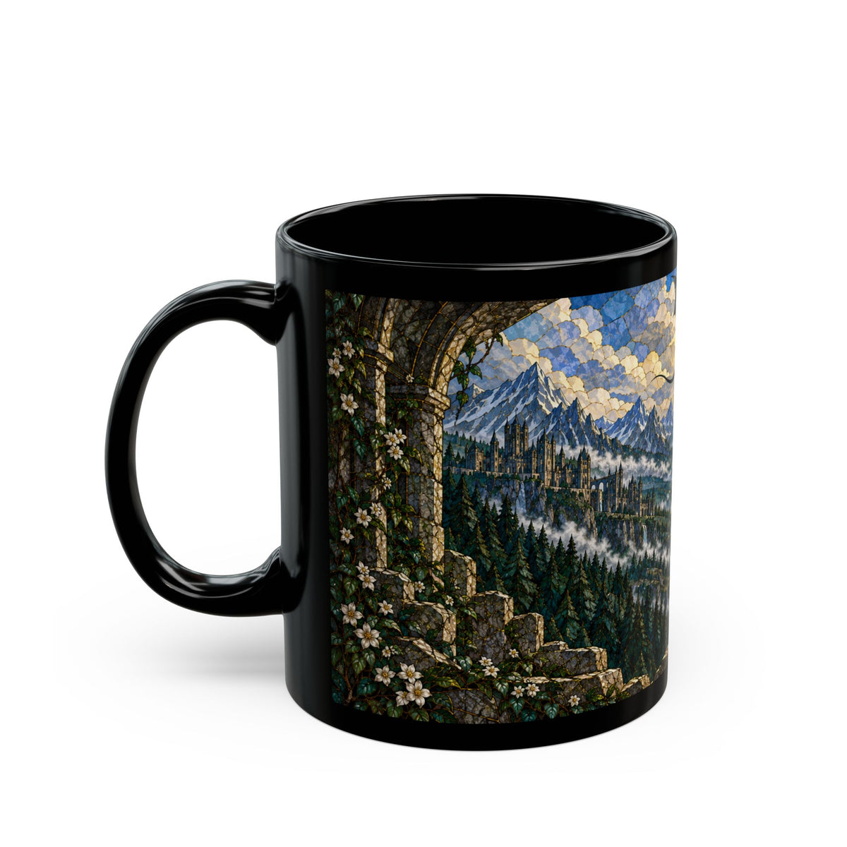 Wyvern at the Mountain Pass Mug